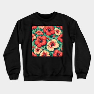 Hibiscus Crewneck Sweatshirt